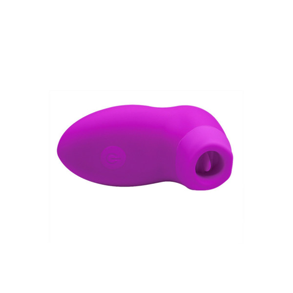 Stimulateur clitoridien avec 2 embouts interchangeable vibration sur picots et langue 